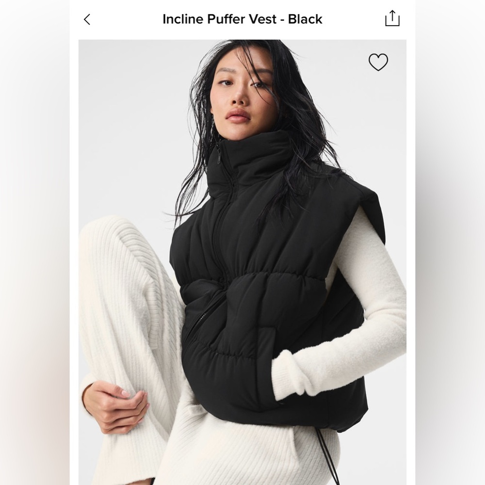 Alo Incline Puffer Vest